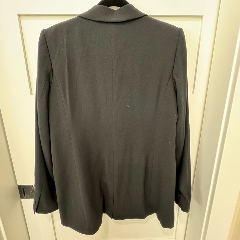Babaton Black Yates Blazer with Satin Lapel - Picture 2 of 4